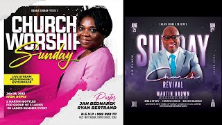 50+ Church Flyers Photoshop Tutorial Part 3