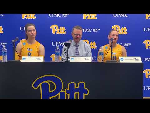 Pitt Volleyball’s Rachel Fairbanks, Courtney Buzzerio and Dan Fisher on Round of 32 Win over BYU