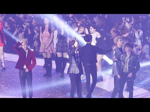 BTS, TWICE, WannaOne Ending (방탄소년단, 트와이스, 워너원 엔딩) 4K 직캠 by 비몽
