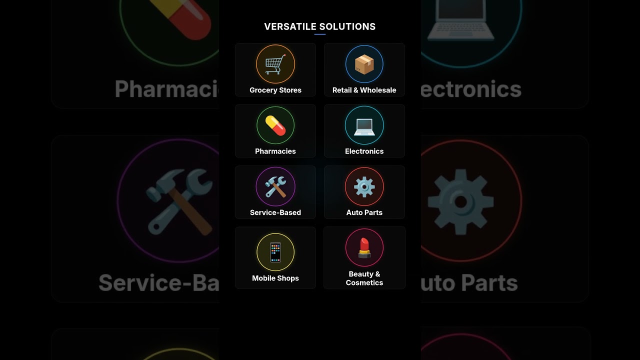 All-in-one Multi Branch POS for retail, supermarkets, wholesale, hardware, restaurants & more.