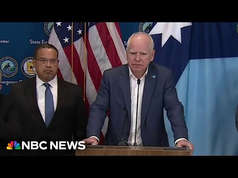 'We're having a moral debate': Walz calls to put politics aside after Alex Pretti shooting