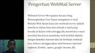 Presentasi Mail & Webmail server