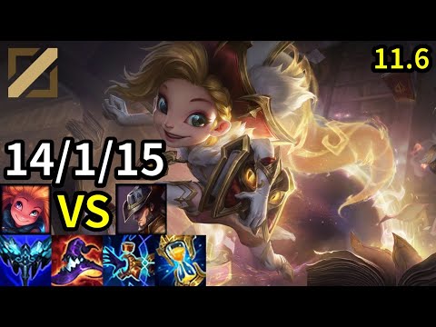 Zoe Mid vs Twisted Fate - KR Challenger | Patch 11.6