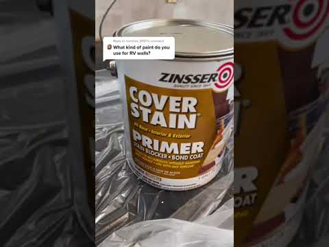 RV Wall Primer and Paint Guide