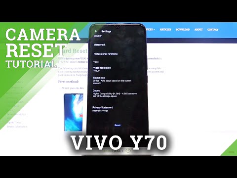 How to Reset Camera in VIVO Y70 – Restore Camera Defaults