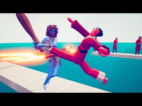 WHO CAN SURVIVE TAEKWONDO + FIREWORK ARCHERS? - TABS Totally Accurate Battle Simulator