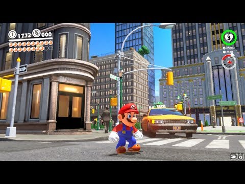 Super Mario Odyssey Gameplay Walkthrough Part 9 Metro Kingdom 4k Ultra HD 2160p