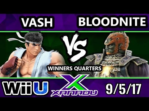 S@X 218 - Vash (Ryu) Vs. Bloodynite (Ganondorf) - SSB4 Winners Quarters - Smash for Wii U. - Smash 4