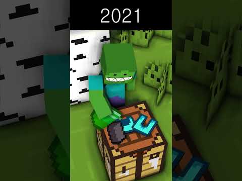 Evolution of Crafting Table - Minecraft Animation