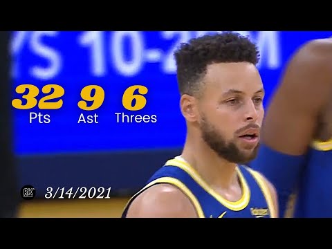 Stephen Curry 32 Pts, 9 Asts, 6 Threes vs Jazz | FULL Highlights