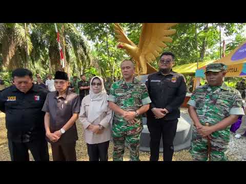 Peresmian Lapangan Tembak di Mukomuko 