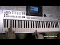 Руки Вверх - Чужие губы игра на синтезаторе 