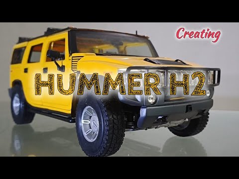 HUMMER H2  CAD 3d model & 3d Animation.