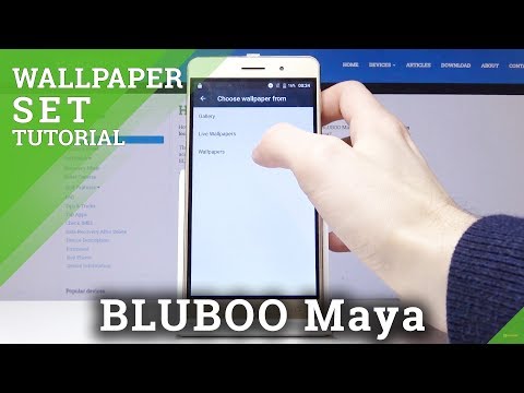 How to Change Wallpaper in BLUBOO Maya – Desktop Update
