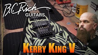 Video thumbnail for B.C. Rich Kerry King V Restring! by ZIMM'S GUITARS