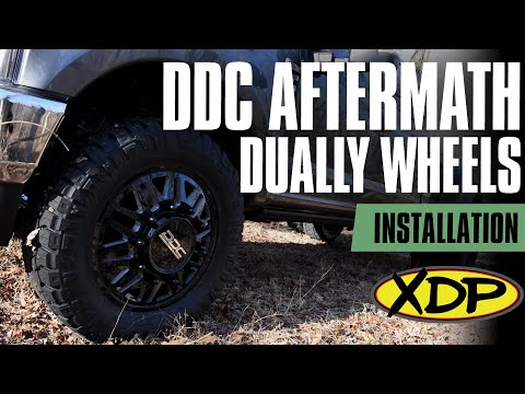 DDC Wheels Aftermath Dually Wheel Set | XDP Installs