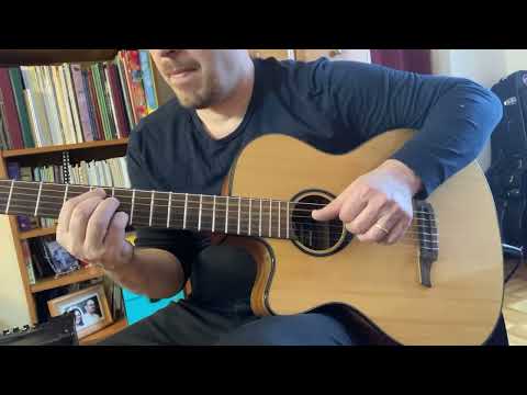 September In The Rain(Bb)..Solo Jazz Guitar Noodlin'