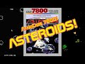 Asteroids Atari 7800