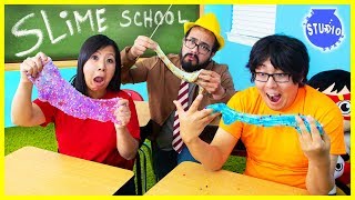 SLIME SCHOOL ! Back to School TEACHER VS. STUDENTS!