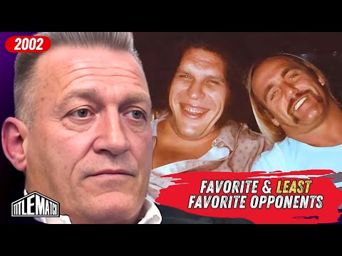 Paul Orndorff on who he Liked & DIDN'T Like to Wrestle - Andre the Giant, Tito, Hulk Hogan, JYD