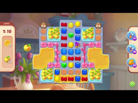 Homescapes 2090 Level - 17 moves - NO BooSTERS