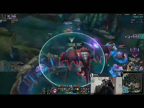 Sinirlenmiş bir vayne elderi çalıp quadra atıyor