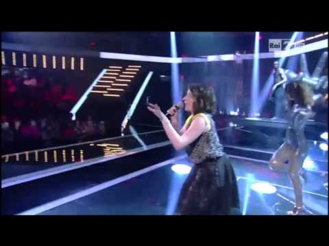 SARA VITA FELLINE - THE VOICE OF ITALY - LIVESHOW 1 (Kobra - Donatella Rettore)