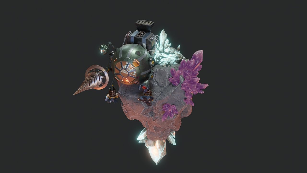 Mining Mech 3D Model