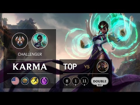 Karma Top vs Kled - NA Challenger Patch 9.14