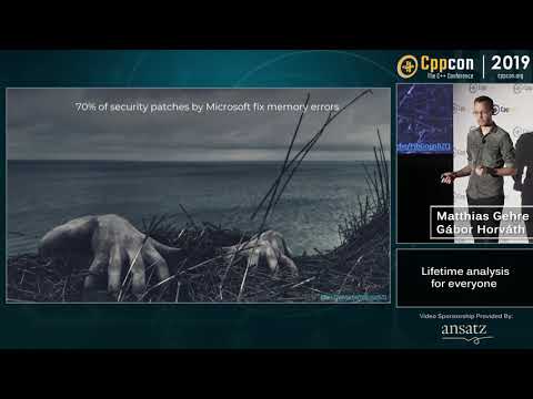 Lifetime analysis for everyone - Gábor Horváth & Matthias Gehre - CppCon 2019