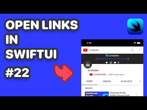 Open Websites In SwiftUI With Link (SwiftUI Link, SwiftUI Safari, Links SwiftUI) thumbnail