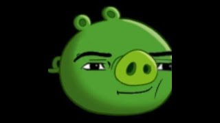 Cover art for bad piggies theme but..