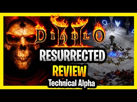 Diablo 2 Resurrected Review & Feedback And New Features (Technical Alpha Review)