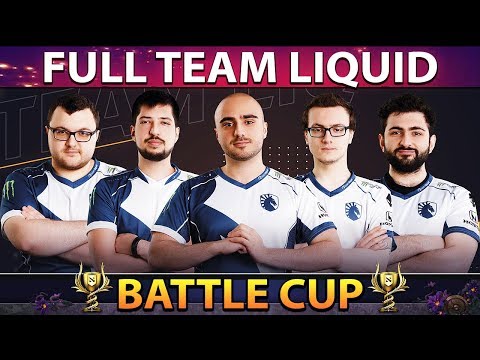 FULL TEAM LIQUID on Battle Cup - Miracle With New Young Invoker Persona TI9 Set - Dota 2