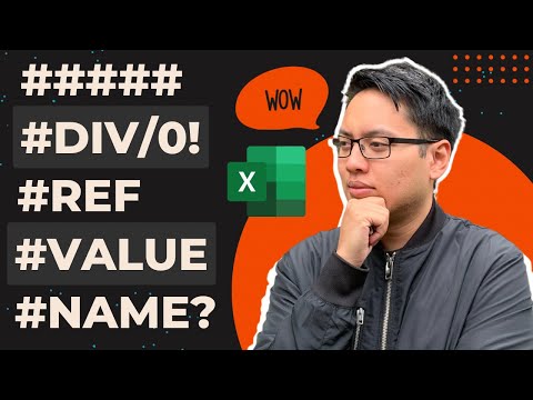 5 Excel Errors and How To Fix Them |  Office 365