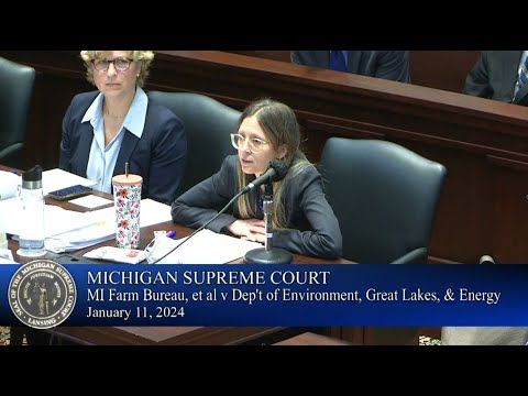 165166  MI Farm Bureau v Dep't of Environment, Great Lakes, & Energy