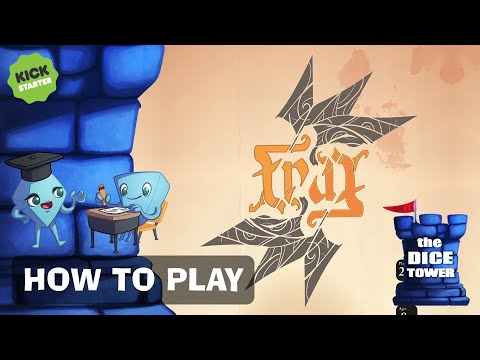 Fray Card Game - A Kickstarter How to Play with Stella & Tarrant.