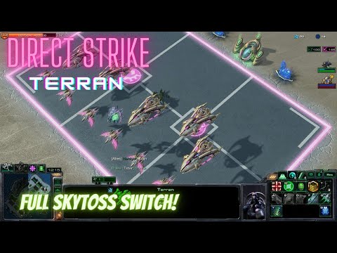 Starcraft 2 Direct Strike: Full Skytoss Switch!