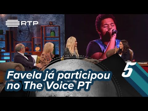 Favela Lacroix é Junior Oliveira, ex-concorrente do The Voice PT | 5 Para a Meia-Noite | RTP