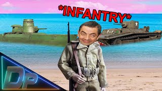 This is War Thunder with INFANTRY