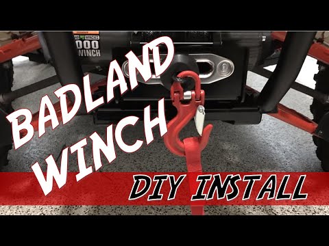 BADLAND WINCH INSTALL - TERYX4
