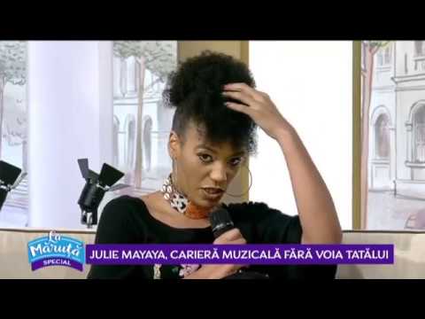 Julie Mayaya, cariera muzicala fara voia tatalui
