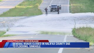VDOT warns of long-term road closures as Halifax County faces flood warning through Wednesday aftern