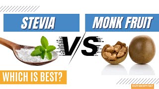 Stevia vs Monk Fruit | Dietitian Reveals Which is Best for Blood Sugar