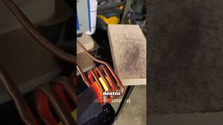 Está bobina derrete metal instantaneamente 😲 #curiosidades #fatoscuriosos #shorts