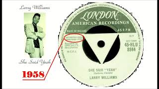 Larry Williams - She Said Yeah 'Vinyl'