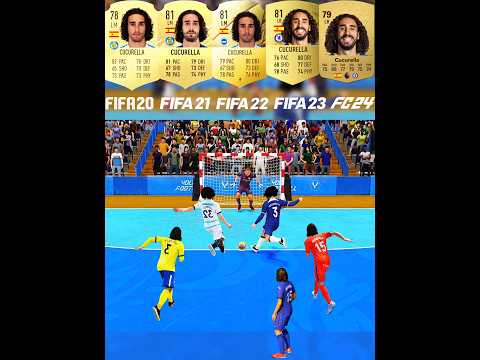 Cucurella Penalty Kicks Evolution In Volta Football Every FIFA - From FIFA 20 To FC 24 #penaltykick