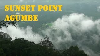 Sunset Point in Agumbe