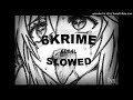GERM WE OUTSIDE SLOWED BY 6KRIME 2
