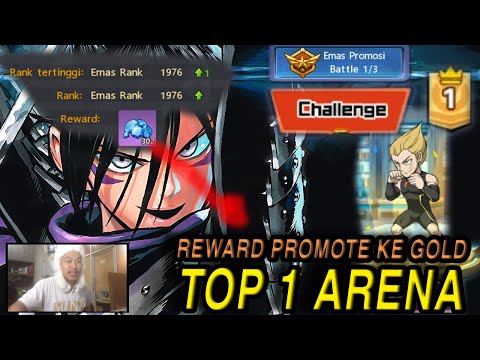AKHIRNYA RANK 1 ARENA [TIM SILVER] DI PROMOTE KE GOLD BANYAK DIAMOND - ONE PUNCH MAN: The Strongest